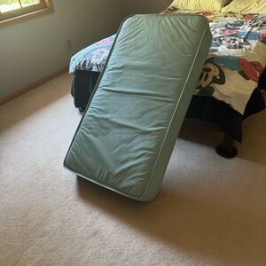 Kids Mattress Protector in Soft Green